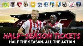 Half-Season Tickets: All the Action | Exeter City Football Club