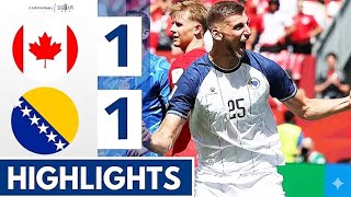 Canada vs Bosnia-Herzegovina 1-1 Highlights & All Goals | FIFA World Cup 2026