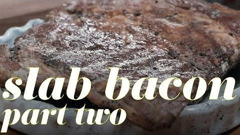 Making Slab Bacon at Home (part 2)
