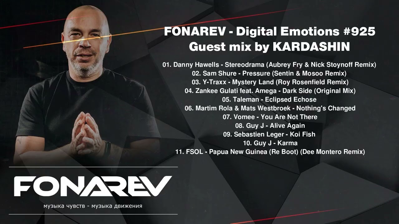 FONAREV - Digital Emotions # 925. Guest mix by KARDASHIN