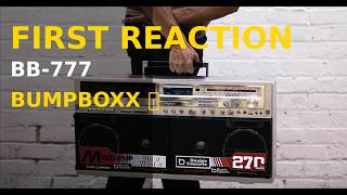 First Look: Bumpboxx BB-777 🔊 The Modern Boombox is BACK