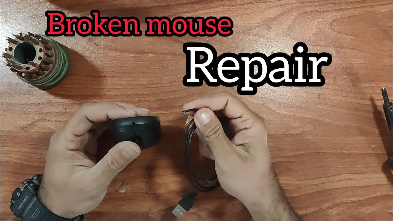 Mouse repair kaise  || mouse repairing 