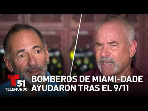 The experience of the Miami-Dade firefighters who helped after the 9/11 attacks