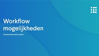 1.7 Werken met workflows - ConnectingTheDots PIM