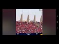 شاهد تشجيع جماهير النادي الاهلي في كاس العالم للانديه أمام نادي الهلال السعودي ماتسمعونا حسكم ايه ال