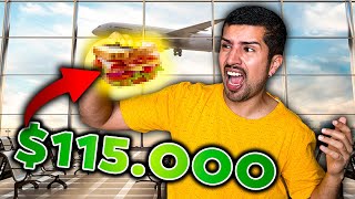 Thumbnail image for El POLÉMICO sandwich de 115.000 del AEROPUERTO