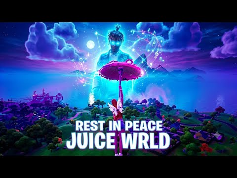 Juice WRLD has appeared on the map in Fortnite! New* JUICE WRLD Point Landmark