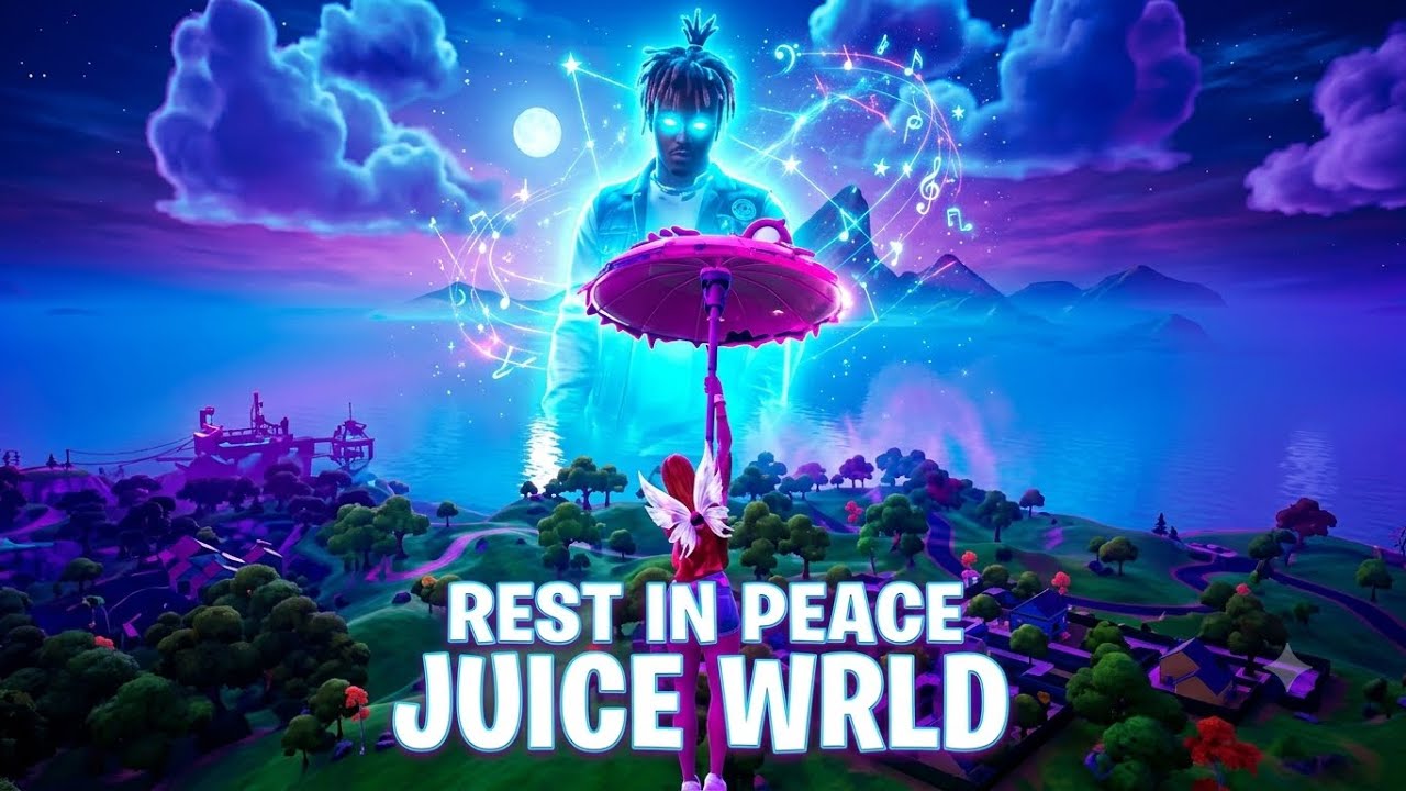 Juice WRLD has appeared on the map in Fortnite! New* JUICE WRLD Point ...
