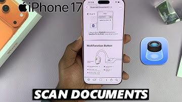 How To Scan Documents With iPhone 17 / 17 Pro