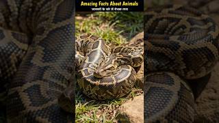 Top 5 Mind-Blowing Python Snake Facts 🐍🤯 | Fact | Fact in Hindi #shorts