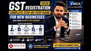 GST Registration 2026 Complete Step-by-Step Guide for New Businesses | New Guide To Apply GST Number