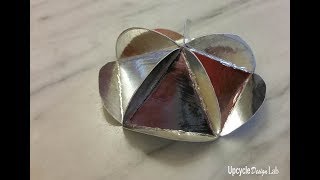 Chip Bag and Junk Mail Christmas Ornament