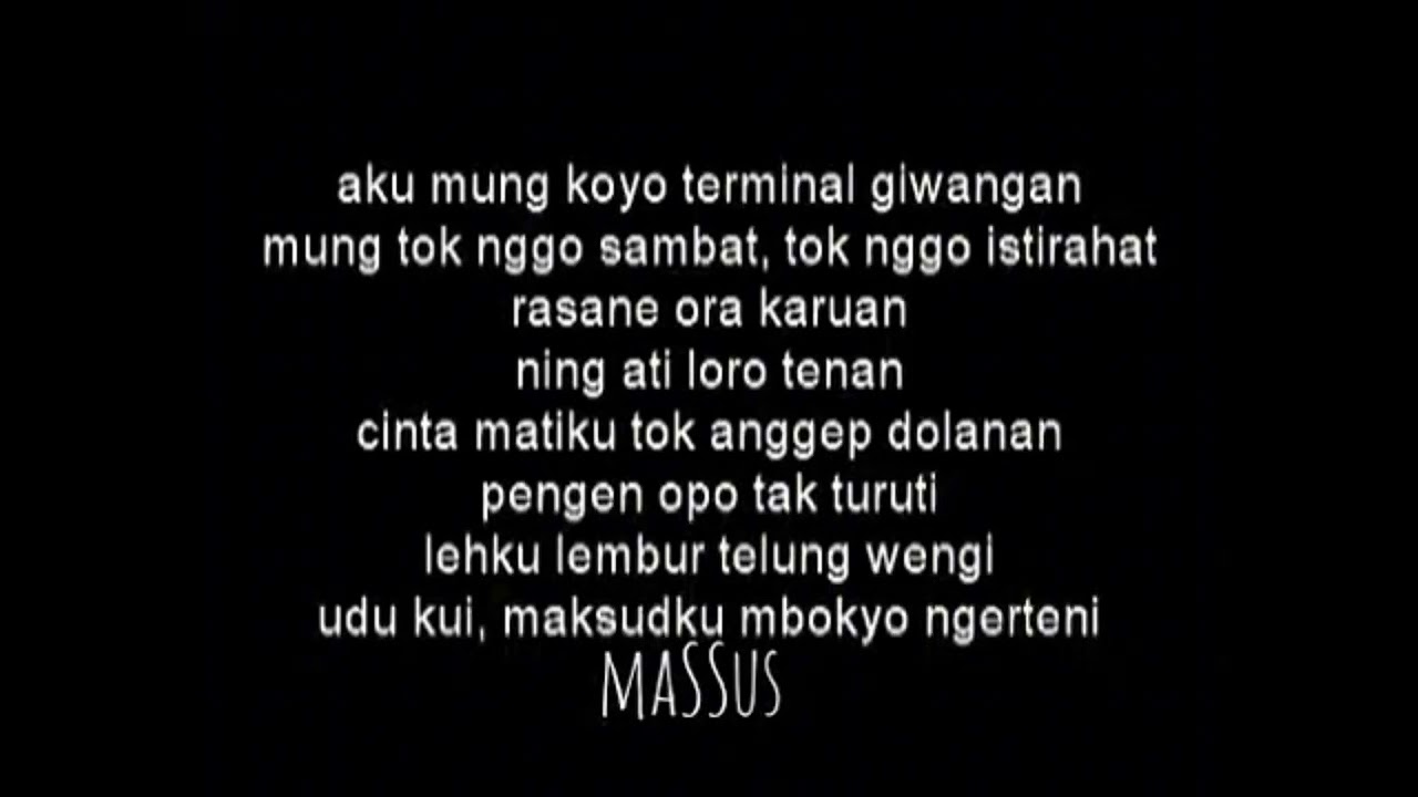 Karaoke Ndx Aka Terminal Giwangan