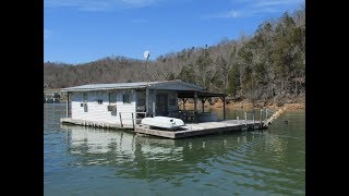 13 x 27 Floating Cabin (Approx 350sqft) For Sale on Norris Lake TN - SOLD!