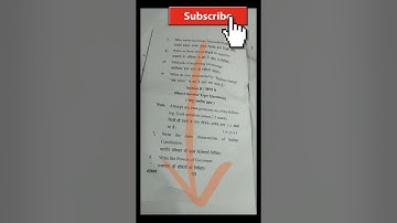 BA 2 semester political science paper 2022 first year paper BA important questio