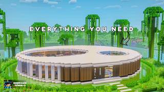 Minecraft:Modern House #11 | Gracium House Tutorial🏡 #youtubeshorts #minecraft #shortvideo #trending