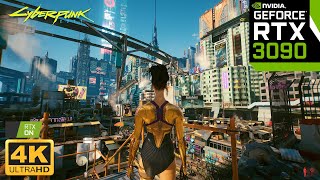 Cyberpunk 2077 Third Person Mod - PC MAX SETTINGS 4K Ray Tracing | RTX 3090 INSANE Graphics Gameplay