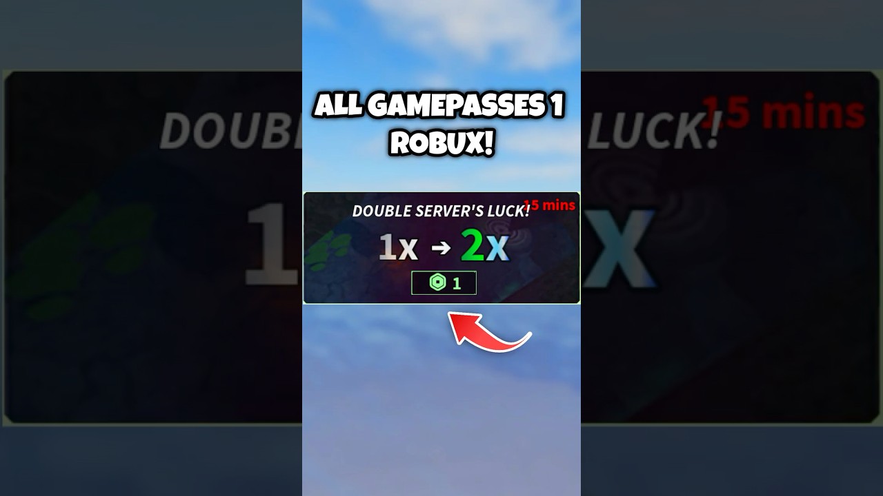 INSANE Fisch Gamepass Glitch Makes Everything 1 ROBUX! 