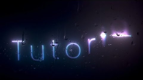 New Cool Text Animation | Node Video | Free Project File | Tutorial