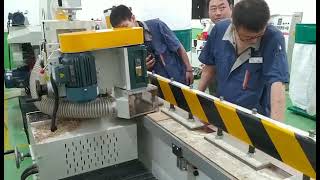 : Transformer insulation paperboard bevelling machine