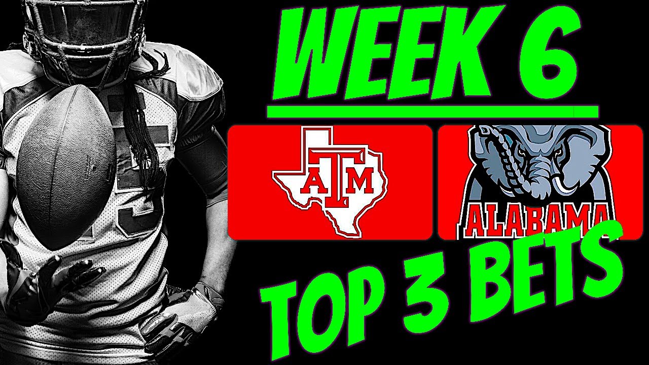 Top 3 College Football Picks Week 6 🏈 College Football Free Picks