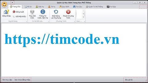 Code phần mềm quản lý học sinh THPT C# - winform Full báo cáo