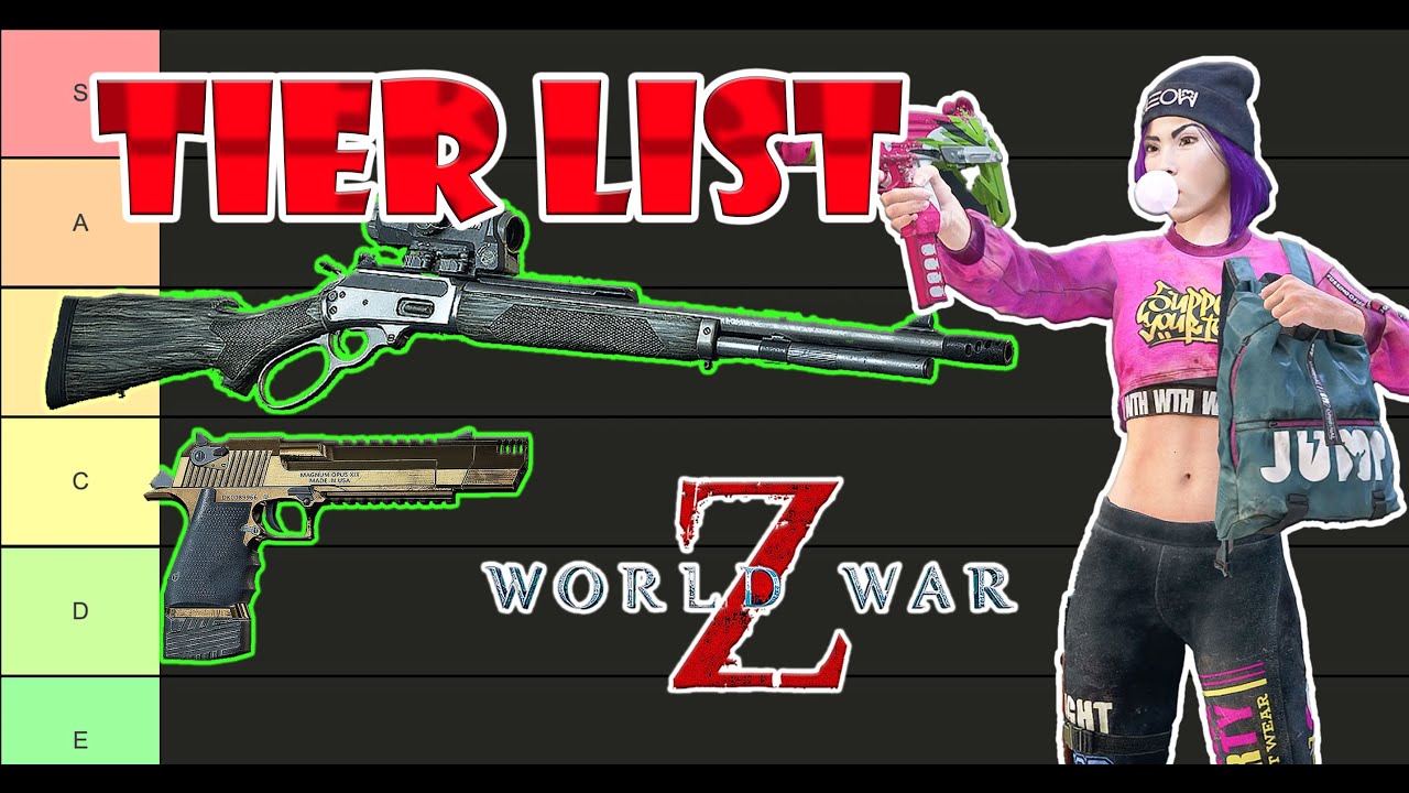 Список уровней оружия дальнего боя 2025 | Последствия World War Z | Последнее обновление Vegas