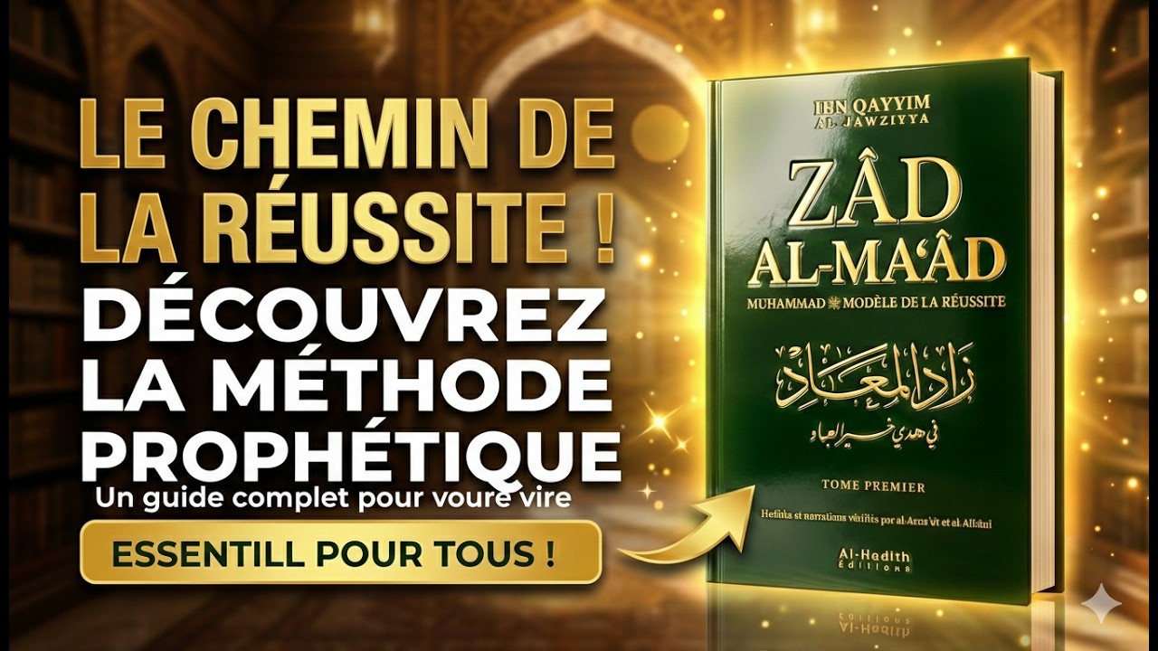 Zād al Ma‘ād – La Guidance du Prophète ﷺ pour une Vie Spirituelle Complète 🌟
