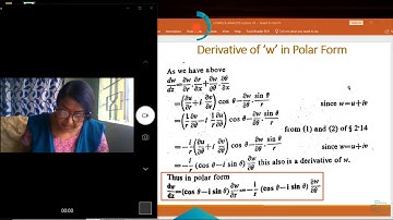 COMPLEX ANALYSIS  LECTURE 10 by RANJANA DUTTA