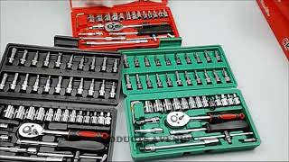 46 Pieces Car Repair Tool Kit | Professional Metalworking Tool Kit | Products Avenue