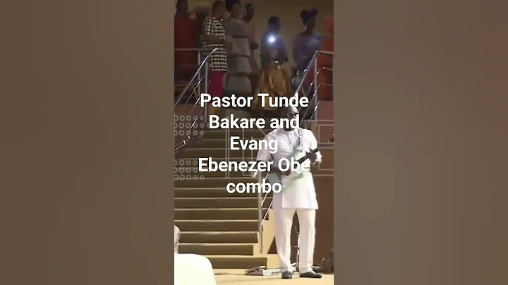 Pastor Tunde Bakare and Evang. Obe combo