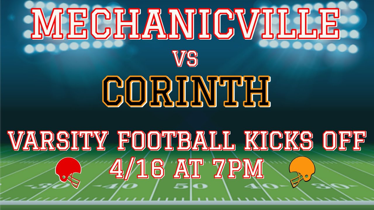 CorinthFort Edward vs Mechanicville Varsity Football Kicks off at
