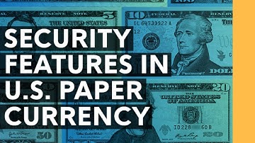 Security & Anti Counterfeit Features of Paper Currency - The $5 Bill