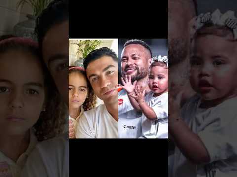 Kids Choose Neymar and Ronaldo daughter🥰#shortvideo #trending #shorts