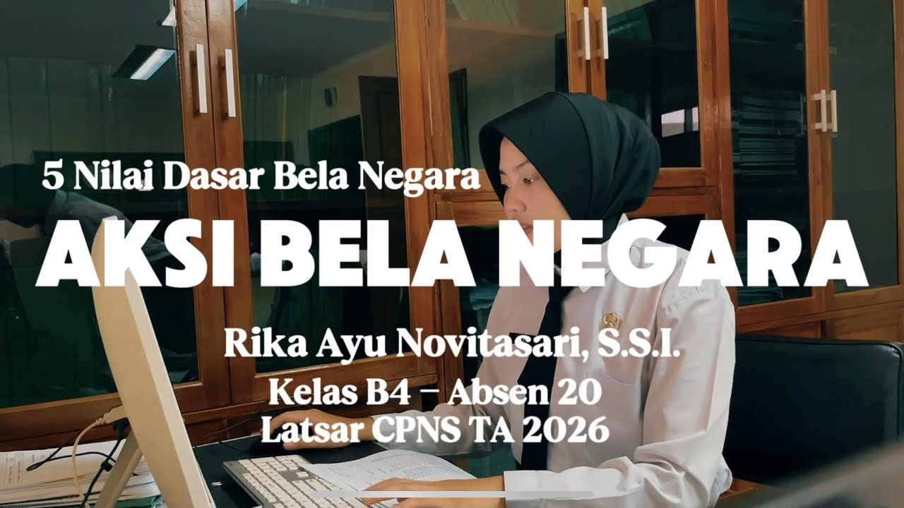 Aksi Bela Negara Latsar CPNS Kemhan 2026