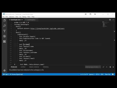 IW Minute: Data Nav (JSON)