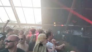 Tha Playah spinning Mastah Of Shock @ Harmony of Hardcore festival 2026