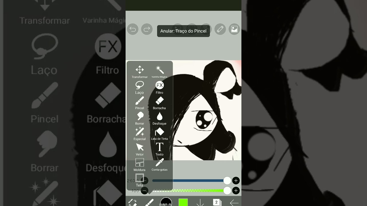 tutorial de como fazer esse efeito no ibis paint 
