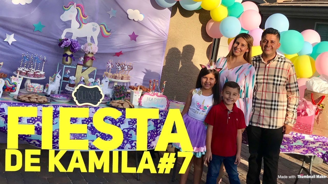 Fiesta de unicornio de mi nińa Kamila #7 / Unicorn Birthday Party