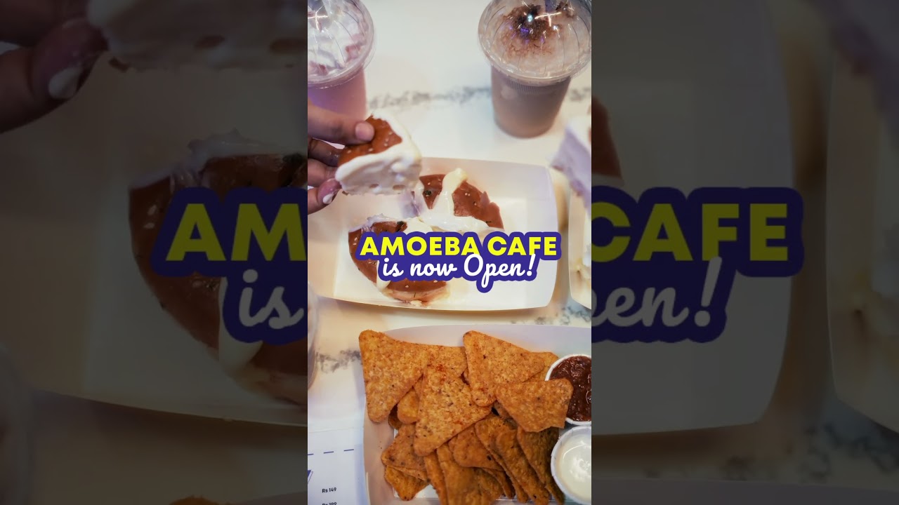 For the first time ever, you can game and grub at Amoeba! 🎮🍟