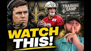 The Saints Just Announced Training