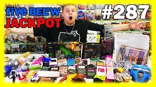 Jackpot Dumpster Diving At Five Below! GIANT INSANE Haul! Brand NEW Stuff! Night 287