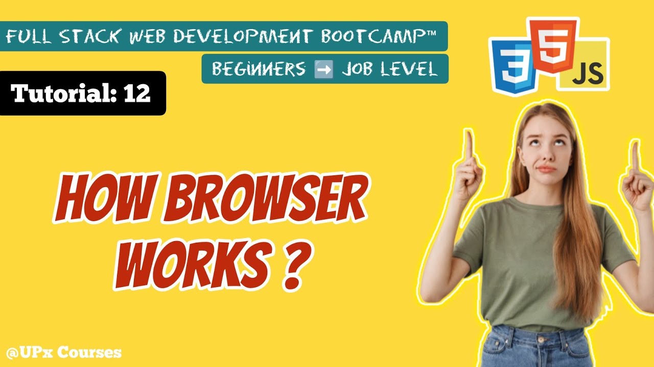How web browser works ? || Tutorial 12 || @UPx Courses - YouTube