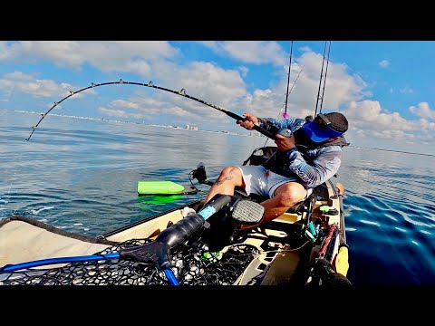 I Took my New Kayak Offshore! Topwater E-pdl