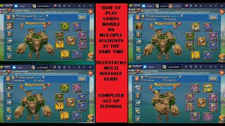 Making Lords Mobile Better With BlueStacks Multi-Instance