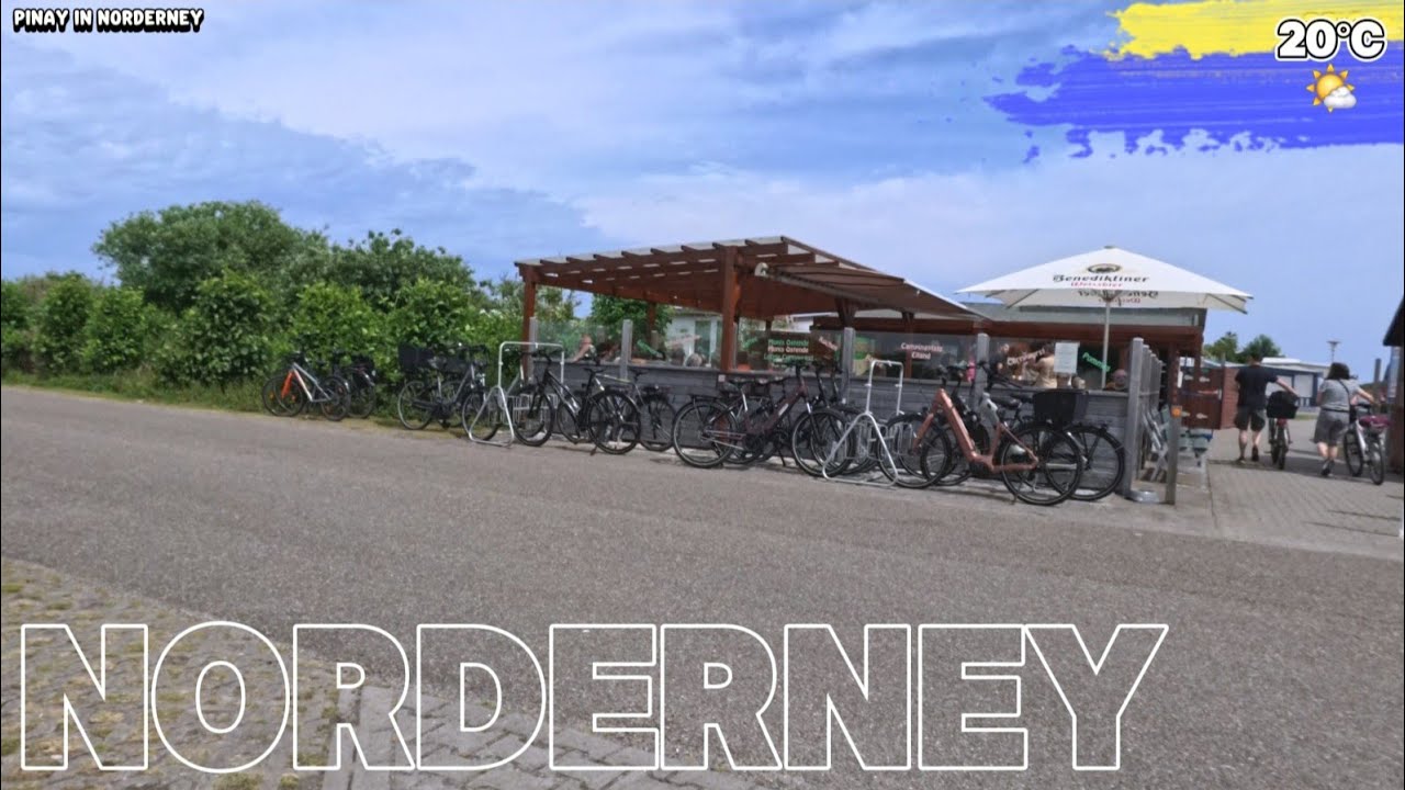 Norderney, Fahrradtour zu Moni's Imbiss und Campingplatz, im Osten der Insel, Natur Pur 2025