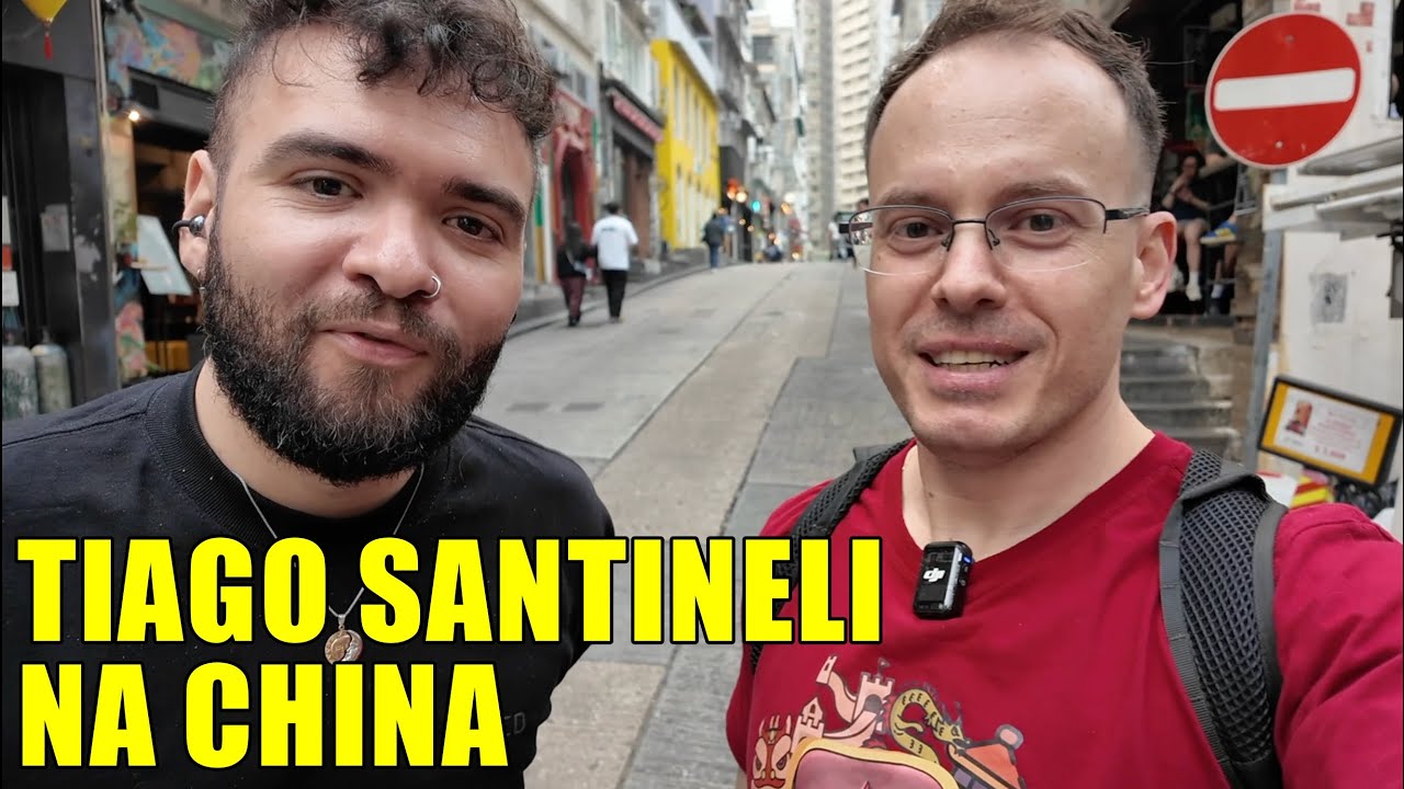 TIAGO SANTINELI NO PAÍS MAIS ODIADO DO MUNDO
