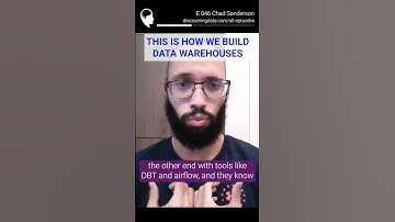 THIS IS HOW WE BUILD DATA WAREHOUSES #shorts #discoveringdata E046 with Chad Sanderson