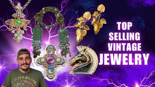 Top Selling Vintage Jewelry Selling for Big Money Earrings Necklaces Bracelets Brooches