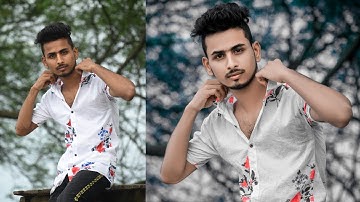 Moody Blue Effect Photo Editing in Lightroom | Lightroom Editing | Lightroom Mobile Tutorial